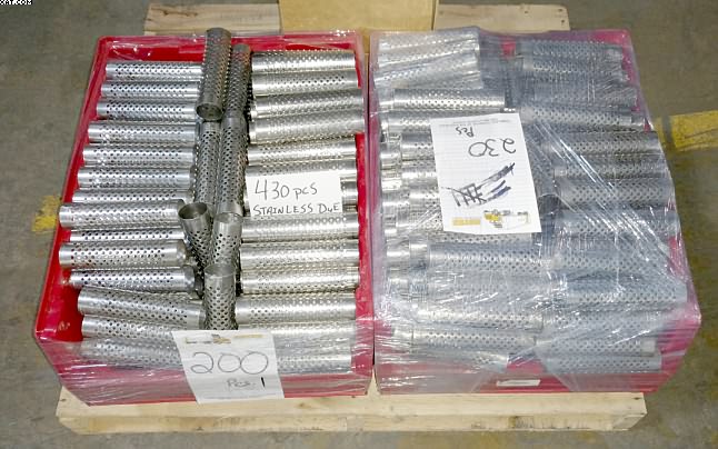 Stainless Steel Dye Tubes, 1-5/8 x 6-3/4".